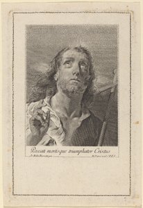 Christ Triumphing Over Sin and Death by Marco Alvise Pitteri after Giovanni Battista Piazzetta