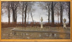 The Turin Royal Gardens after the March rains