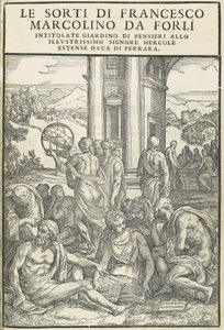 Le Sorti...intitolate giardino di pensieri, October 1540 by Marco Dente