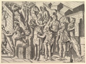 Speculum Romanae Magnificentiae: Roman Horsemen, from Trajan