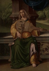 Saint Cecilia by Marco Palmezzano