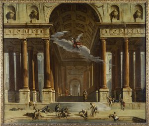 The Pool of Siloam, c.1711-16 by Marco Ricci