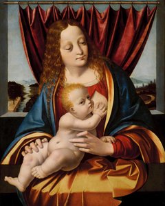 Madonna and Child by Marco d Oggiono