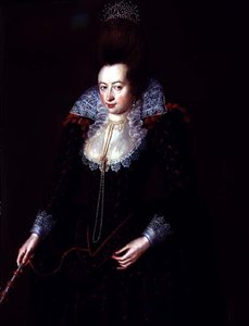 Portrait of Lady Mountjoy, Aged 29 by Marcus Gheeraerts