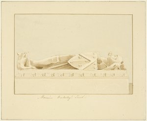 Effigy of Maurice, 7th Earl of Berkeley, in Bristol Cathedral by Marcus H. Homes