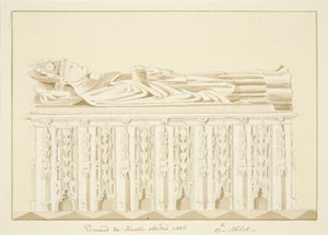 Tomb of Abbot Knowles, in Bristol Cathedral by Marcus H. Homes