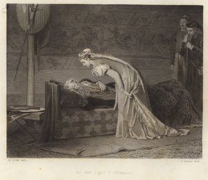 King Lear and Cordelia by Marcus Stone