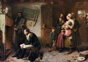 On the Road from Waterloo to Paris, 1863, 1912