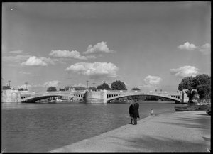 View of the bridge from the west by Margaret Florence Harker