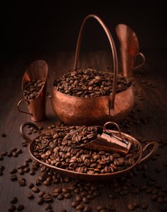 Rustic Copper Coffee by Margareth Perfoncio