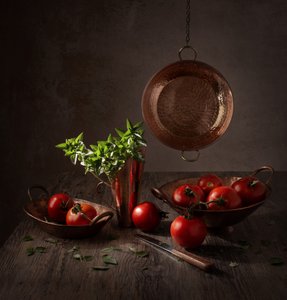 Rustic Copper Still Life