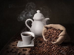 Warm Coffee Morning by Margareth Perfoncio