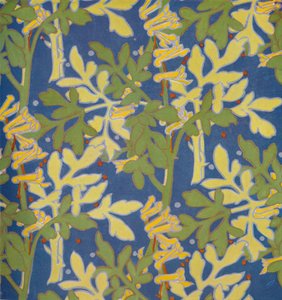 Design for Block Printed Silk, 1926
