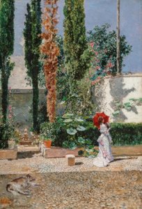 The Garden of the Fortuny Residence