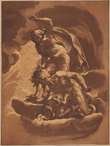 The Triumph of Truth Over Envy by Maria Catharina Prestel after Jacopo Ligozzi