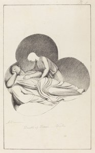 Death of Isaac, from Wells Cathedral by Maria Denman after John Flaxman