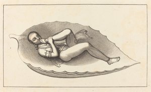Vishnu, Creating Agent of Brahma, Attitude, the Emblem of Eternity by Maria Denman after John Flaxman