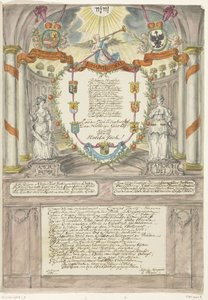 Verse for Princess Wilhelmina on the Fortieth Birthday of Prince William V, 1788 by Maria Margaretha la Fargue