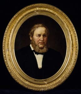 Gustaf Johan Mechelin; Painting by Maria Wiik