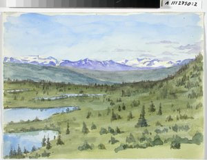 Landscape Study from Norway by Maria Wiik