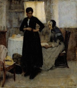 Out into the World, 1889 by Maria Wiik