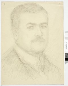 Portrait of a Man, Bust by Maria Wiik