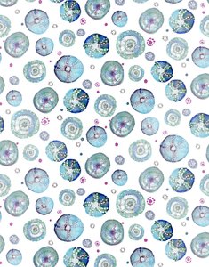 Sea Urchin Blue, 2020 by Marianna Kulukundis