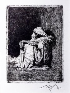Seated Arab