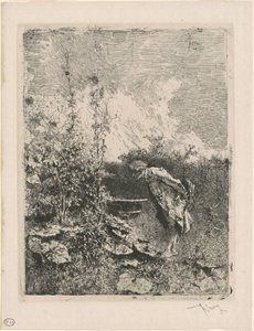 The Gardening Enthusiast by Marià Fortuny