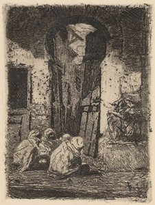 Tangier (Seated Arabs)
