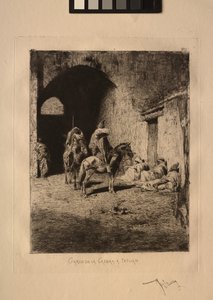 Garde de la Casbah a Tetuan