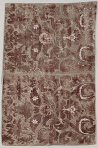 Two Joined Panels of "Fortuny Painted Velvet" by Mariano Fortuny y Madrazo