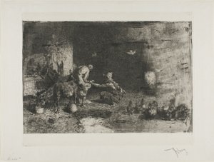 Shoesmith in Morocco by Mariano Fortuny y Marsal