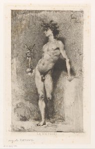 Naked Man with Nike