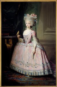 Full-Length Portrait of Carlota Joaquina (1775-1830) by Mariano Salvador de Maella