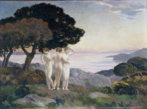 The Three Graces by Marie Auguste Emile Rene Menard