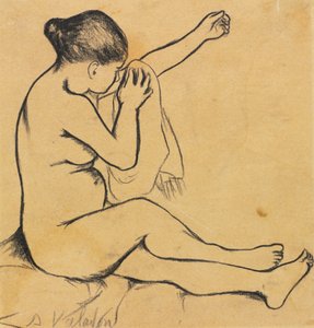 Seated Female Nude