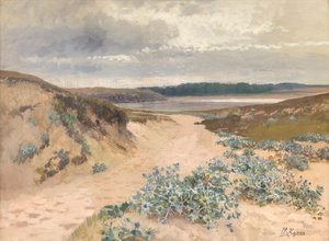 Dune Landscape in Brittany by Marie Egner