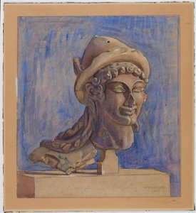 Head of Hermes from Veii by Marie Henriques
