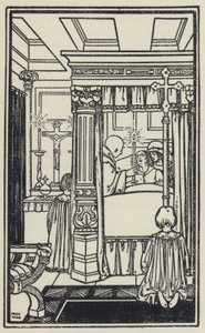 Illustration for The Dream Of Gerontius by Cardinal Newman by Marie Preaud Webb