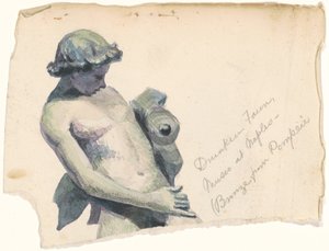 Drunken Faun, Museo at Naples by Marietta Minnigerode Andrews