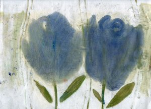 Blue Tulips by Marina Falco