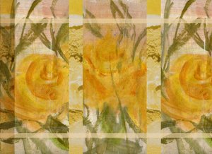 Yellow Flowers 3 by Marina Falco