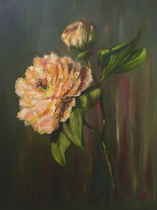 Elegant Floral Peony