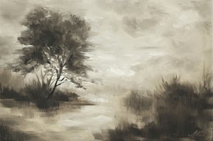 Misty Solitary Tree