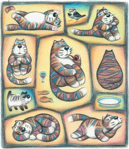Day of a Cat by Marina Leskova