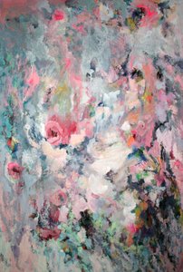 Soft Garden Blooms by Marina Nelson