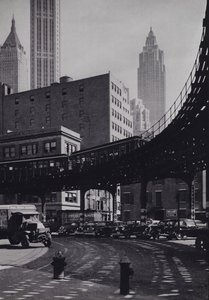 Manhattan: Coenties Slip, Elevated Railway