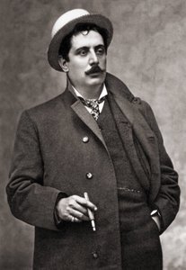 Portrait of the Musician Composer Giacomo Puccini (1858-1924) by Mario Nunes Vais