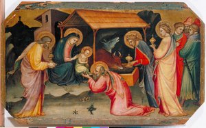 The Adoration of the Magi by Paolo di Giovanni Fei